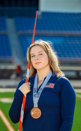 Thrower on Team USA coming to Mansion Park